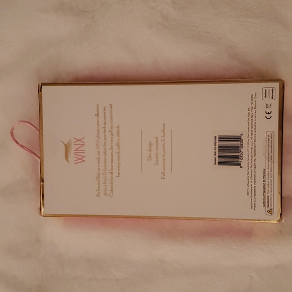 NIB NWT GISELLE Winx IPhone 6plus/7plus waterfall case. Glittery Ree - Picture 3 of 4